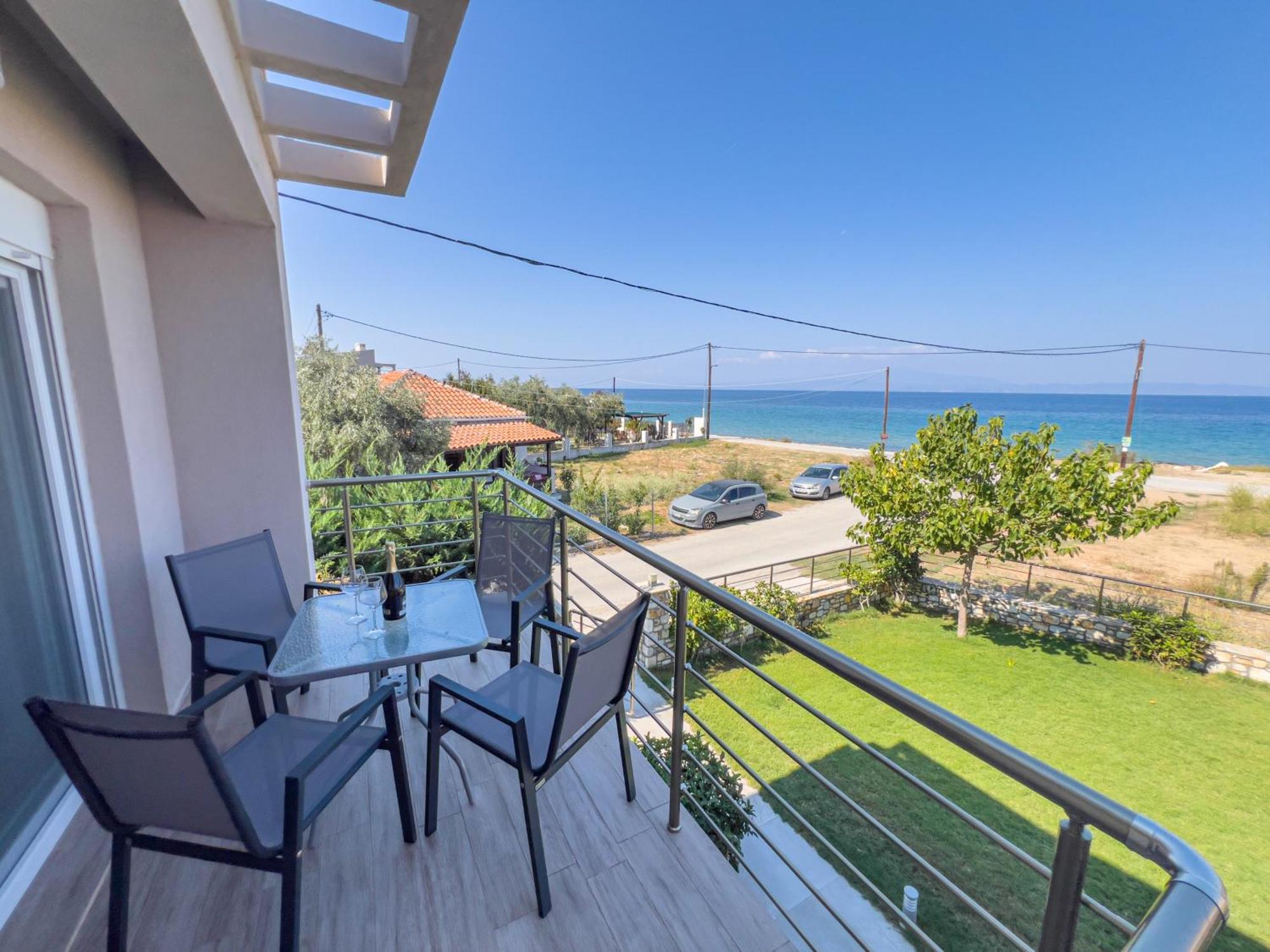 Yalos Beach Maisonettes สกาลาโซติรอส ภายนอก รูปภาพ