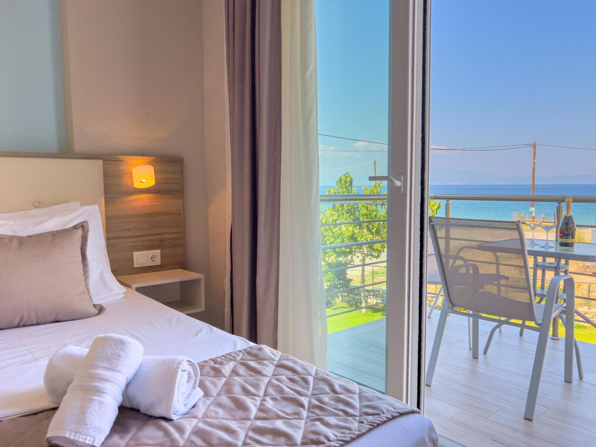 Yalos Beach Maisonettes สกาลาโซติรอส ภายนอก รูปภาพ