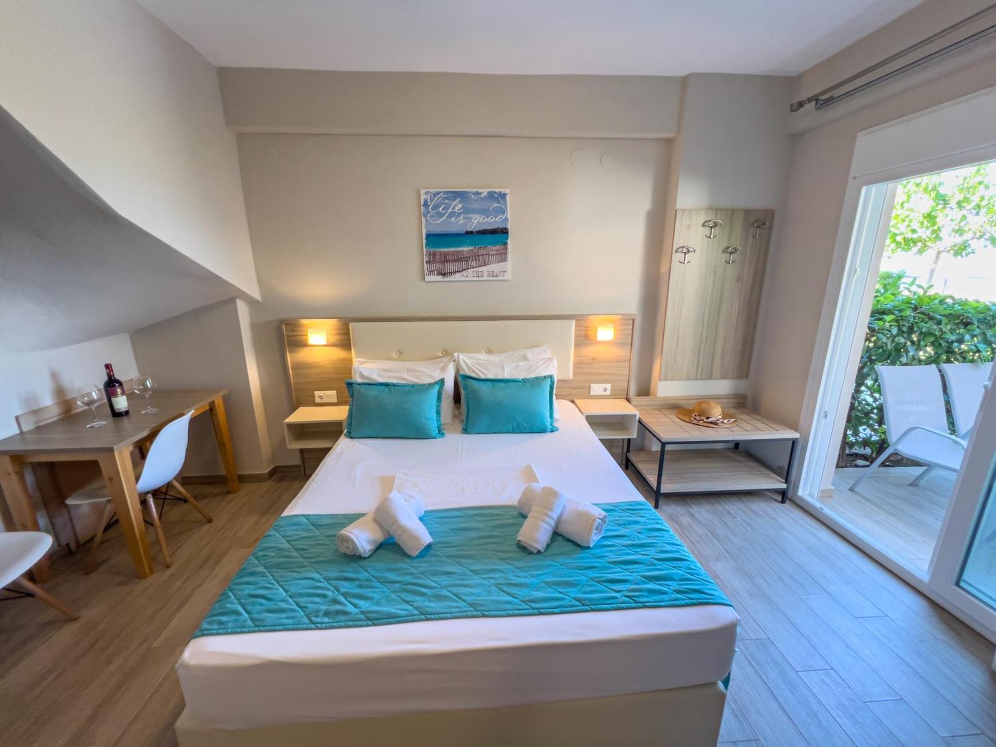 Yalos Beach Maisonettes สกาลาโซติรอส ภายนอก รูปภาพ