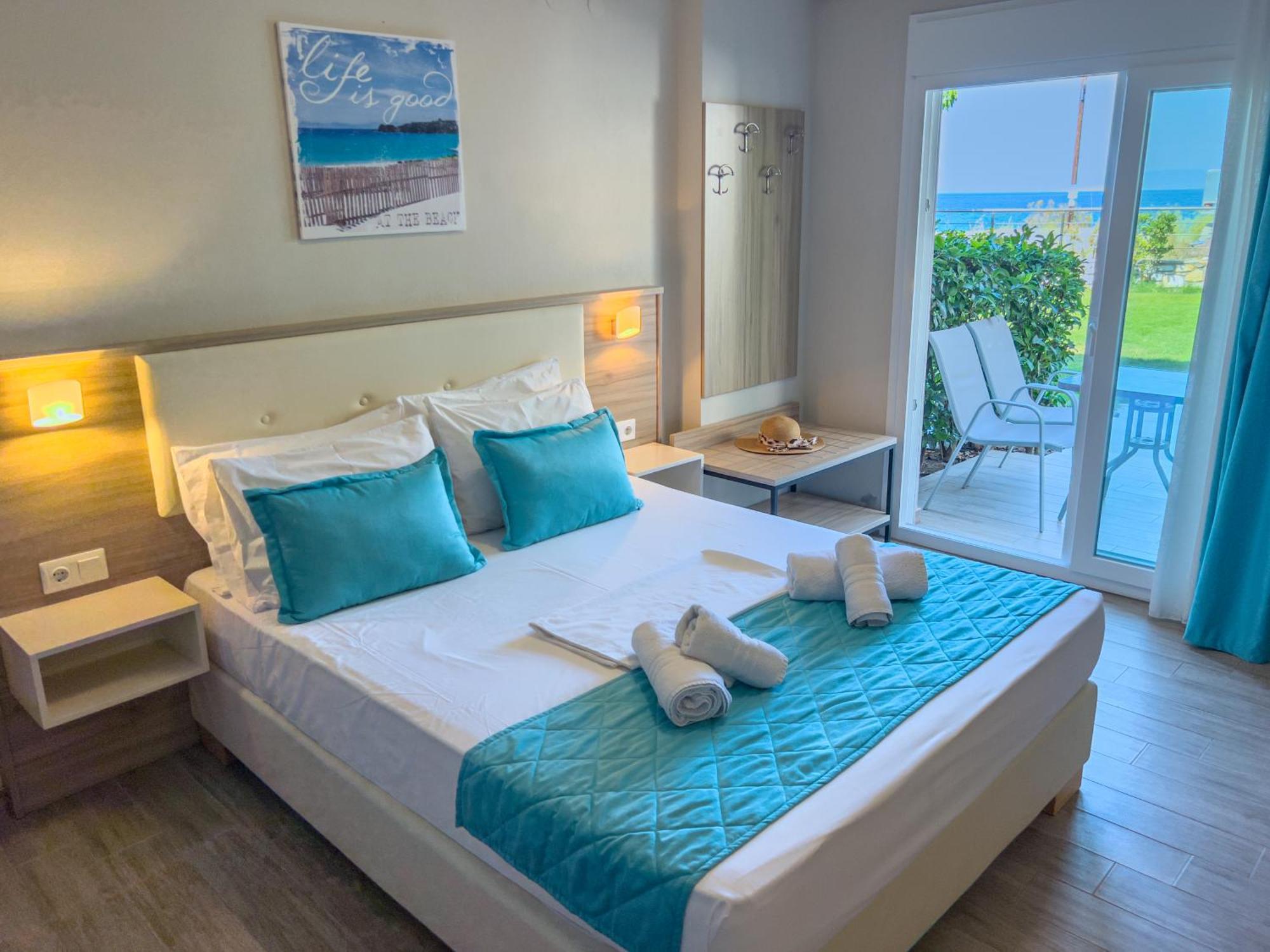 Yalos Beach Maisonettes สกาลาโซติรอส ภายนอก รูปภาพ