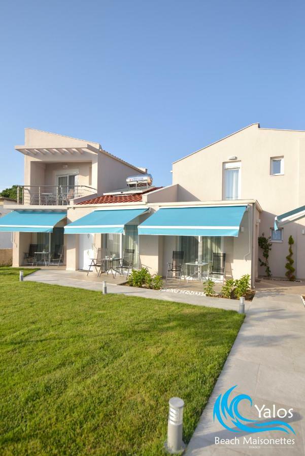 Yalos Beach Maisonettes สกาลาโซติรอส ภายนอก รูปภาพ