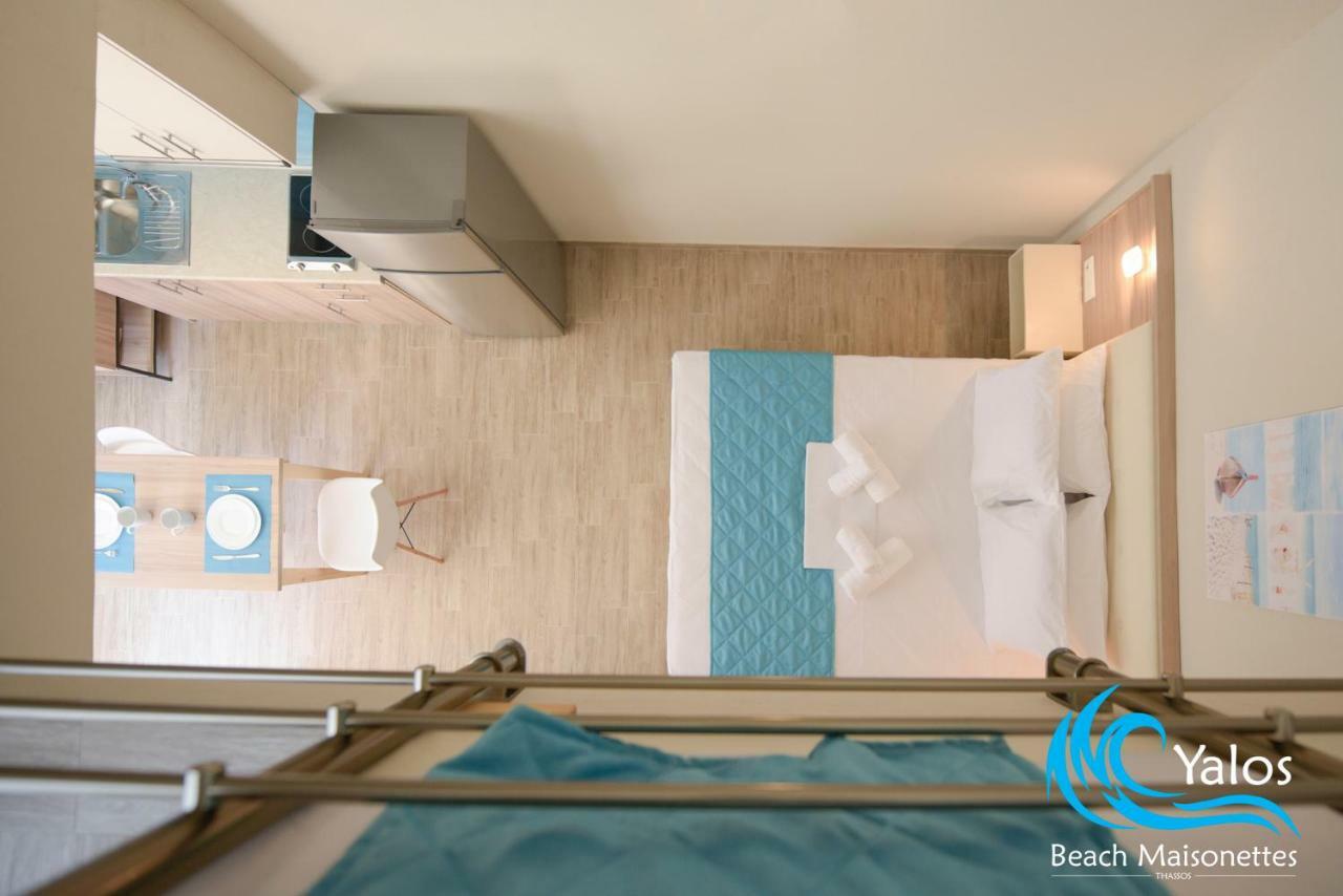 Yalos Beach Maisonettes สกาลาโซติรอส ภายนอก รูปภาพ