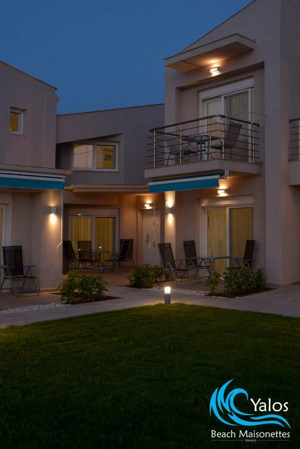 Yalos Beach Maisonettes สกาลาโซติรอส ภายนอก รูปภาพ