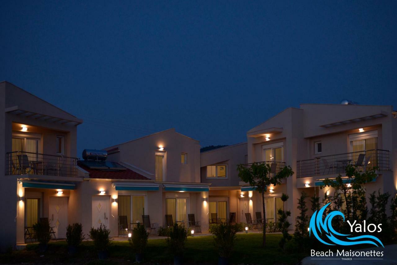 Yalos Beach Maisonettes สกาลาโซติรอส ภายนอก รูปภาพ
