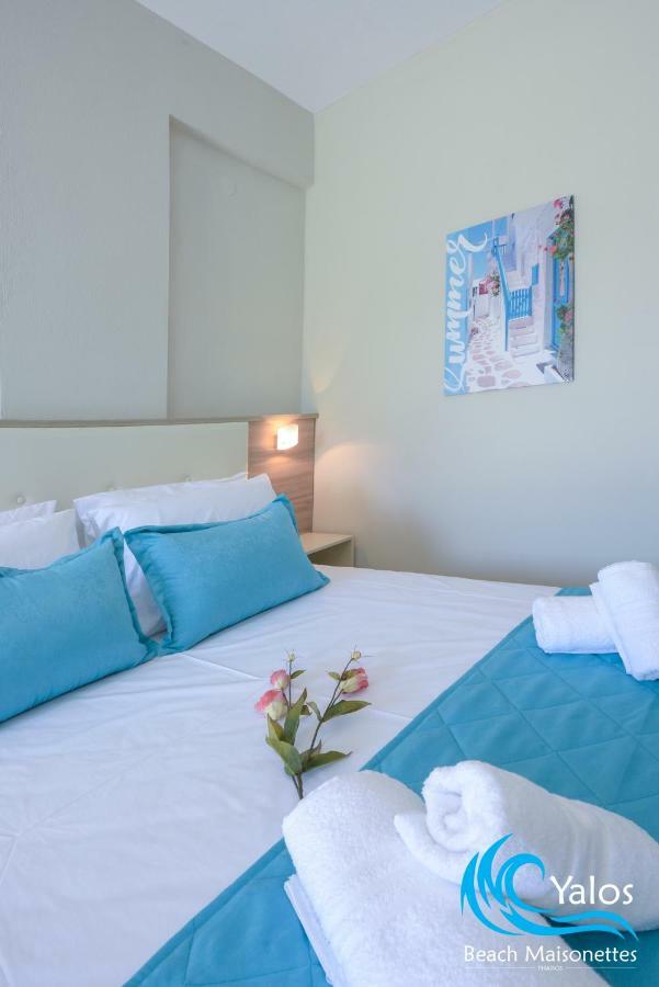 Yalos Beach Maisonettes สกาลาโซติรอส ภายนอก รูปภาพ