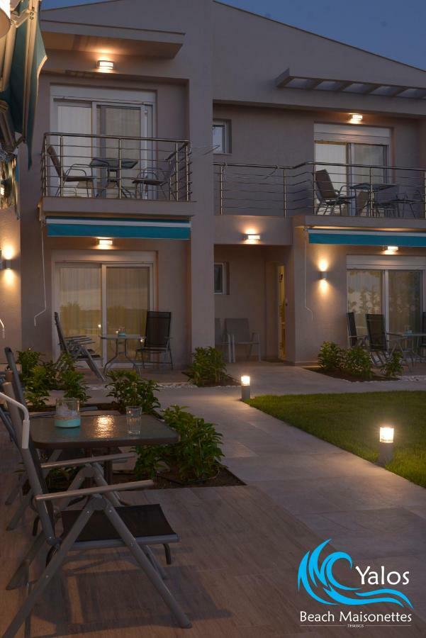 Yalos Beach Maisonettes สกาลาโซติรอส ภายนอก รูปภาพ