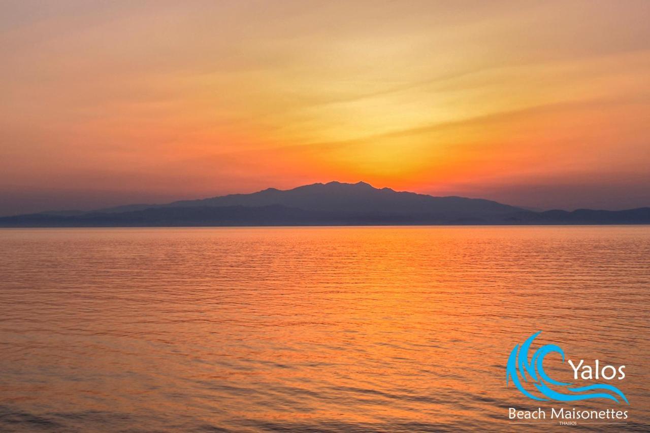Yalos Beach Maisonettes สกาลาโซติรอส ภายนอก รูปภาพ